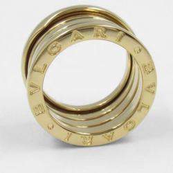 Bvlgari B.Zero1 18K Yellow Gold Band Ring EU 50