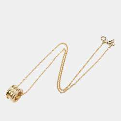 Bvlgari B.Zero1 18K Yellow Gold Pendant Necklace