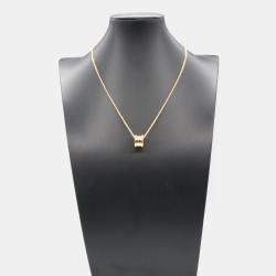Bvlgari B.Zero1 18K Yellow Gold Pendant Necklace