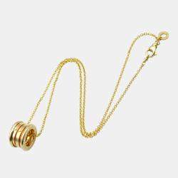 Bvlgari B.Zero1 18K Yellow Gold Pendant Necklace