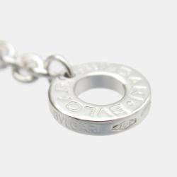 Bvlgari Cerchi Astrale 18K White Gold Pendant Necklace