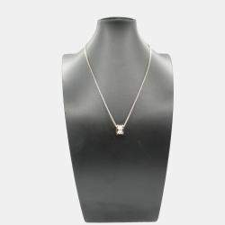 Bvlgari B-Zero1 Ceramic 18K Rose Gold Necklace 