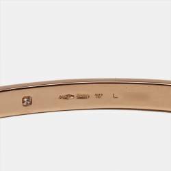 Bvlgari Bvlgari Bvlgari Diamonds 18k Rose Gold Bracelet L