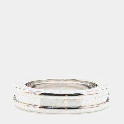 Bvlgari 18K White Gold B.Zero1 One Band Ring