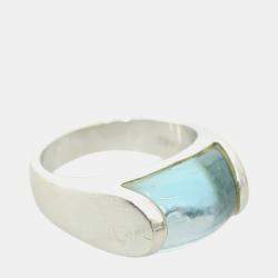 Bvlgari Vintage Tronchetto 18K White Gold EU 52
