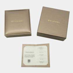 Bvlgari 18K White Gold Bvlgari Bvlgari Diamond Openwork Necklace