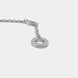 Bvlgari 18K White Gold Bvlgari Bvlgari Diamond Openwork Necklace