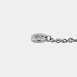 Bvlgari 18K White Gold Bvlgari Bvlgari Diamond Openwork Necklace
