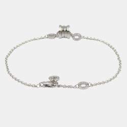 Bvlgari 18K White Gold B-Zero1 Bracelet 