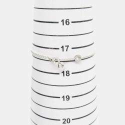 Bvlgari B-Zero1 18K White Gold Bracelet 