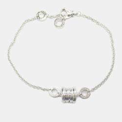 Bvlgari B-Zero1 18K White Gold Bracelet 