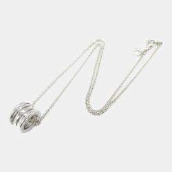 Bvlgari B.Zero1 18K White Gold Necklace
