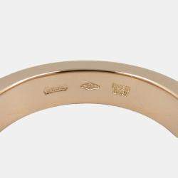 Bvlgari B-Zero1 Diamond 18K Pink Rose Gold EU 50 