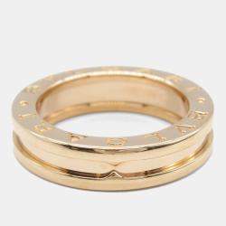 Bvlgari B.Zero1 18K Rose Gold Ring EU 49