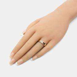 Bvlgari B.Zero1 18K Rose Gold Ring EU 51