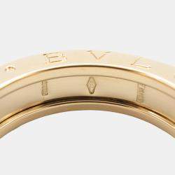 Bvlgari B.Zero1 18K Rose Gold Ring EU 51
