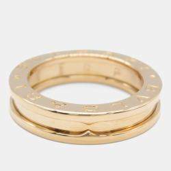 Bvlgari B.Zero1 18K Rose Gold Ring EU 51