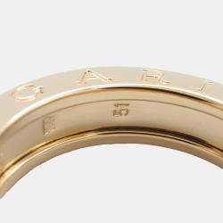 Bvlgari B.Zero1 18K Rose Gold Ring EU 51