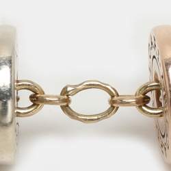 Pre Owned Bvlgari B.zero1 18K Three Tone Gold Element Soft Bracelet