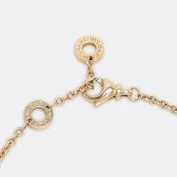 Pre Owned Bvlgari B.zero1 18K Three Tone Gold Element Soft Bracelet