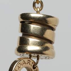 Pre Owned Bvlgari B.zero1 18K Three Tone Gold Element Soft Bracelet