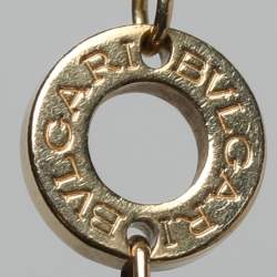 Pre Owned Bvlgari B.zero1 18K Three Tone Gold Element Soft Bracelet