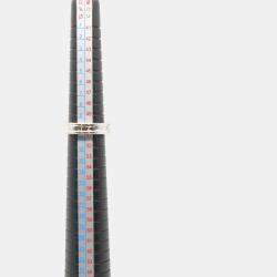 مملوكة مسبقًا Bvlgari B.Zero1 18K White Gold Ring EU 51