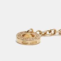 Pre Owned Bvlgari B.Zero1 18k Three Tone Gold Bracelet