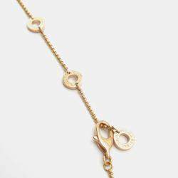 Pre Owned Bvlgari B.Zero1 18K Rose Gold, Ceramic Necklace