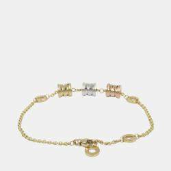 Pre Owned Bvlgari B.Zero1Element 18K Yellow Gold, Rose Gold, White Gold Bracelet