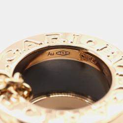 Pre Owned Bvlgari B.Zero1 18K Rose Gold, Ceramic Necklace