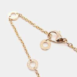 Pre Owned Bvlgari B.Zero1 18K Rose Gold, Ceramic Necklace
