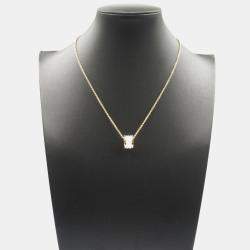 Pre Owned Bvlgari B.Zero1 18K Rose Gold, Ceramic Necklace