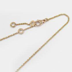 Pre Owned Bvlgari B.Zero1 18K Rose Gold, Ceramic Necklace