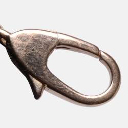 Pre Owned Bvlgari Divas' Dream Mother of Pearl 18k Rose Gold Charm Bracelet ML