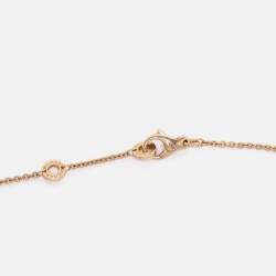 Pre Owned Bvlgari B.Zero1 18K Rose Gold Pendant Necklace