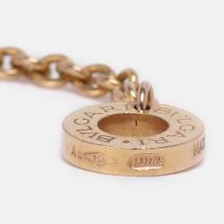 Pre Owned Bvlgari B.Zero1 18K Rose Gold Pendant Necklace