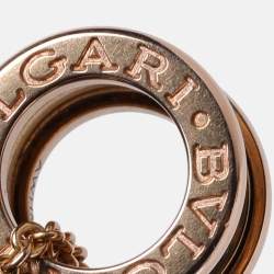 Pre Owned Bvlgari B.Zero1 18K Rose Gold Pendant Necklace