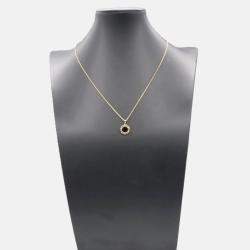 Pre Owned Bvlgari 18K Yellow Gold Pendant Necklace