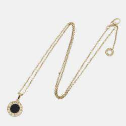 Pre Owned Bvlgari 18K Yellow Gold Pendant Necklace