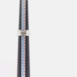 Pre Owned خاتم بلغاري بي زيرو 1 ذهب أبيض 18 قيراط مقاس 55