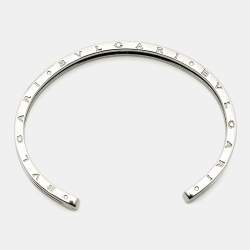 Pre Owned Bvlgari B.Zero1 18k Rose Gold Stainless Steel Bracelet S