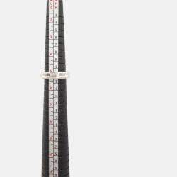 Pre Owned Bvlgari B.Zero1 1-Band 18K White Gold Ring EU 50