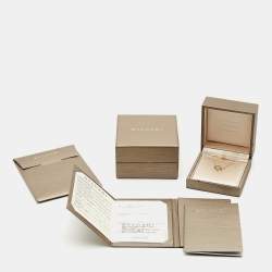 Pre Owned Bvlgari Bvlgari Mother of Pearl 18k Rose Gold Bracelet SM