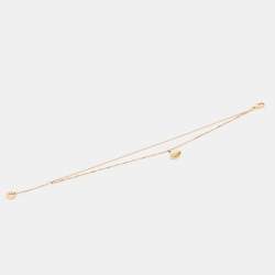 Pre Owned Bvlgari Divas' Dream Mother of Pearl 18k Rose Gold Bracelet ML