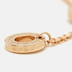 Pre Owned Bvlgari Divas' Dream Diamonds 18k Rose Gold Necklace
