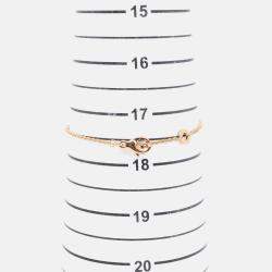 Pre Owned Bvlgari B.zero1 18K Rose Gold and Black Ceramic Bracelet