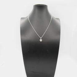 Pre Owned Bvlgari Bvlgari 18K White Gold and Diamond Pendant Necklace