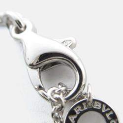 Pre Owned Bvlgari B.zero1 Diamond 18K White Gold Pendant Necklace