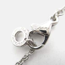 Pre Owned Bvlgari B.zero1 Diamond 18K White Gold Pendant Necklace